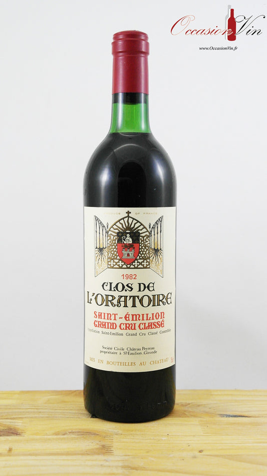 Clos de l’Oratoire Vin 1982