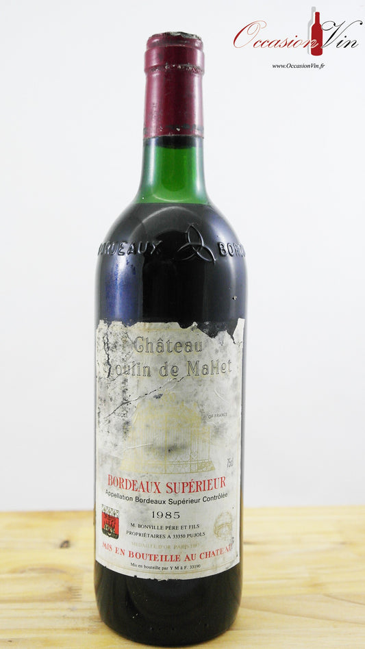 Château Moulin de Mallet EA Vin 1985