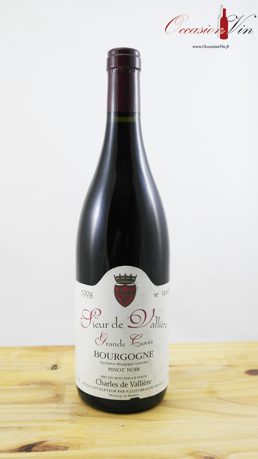 Sieur de Vallière Grande Cuvée Vin 1998