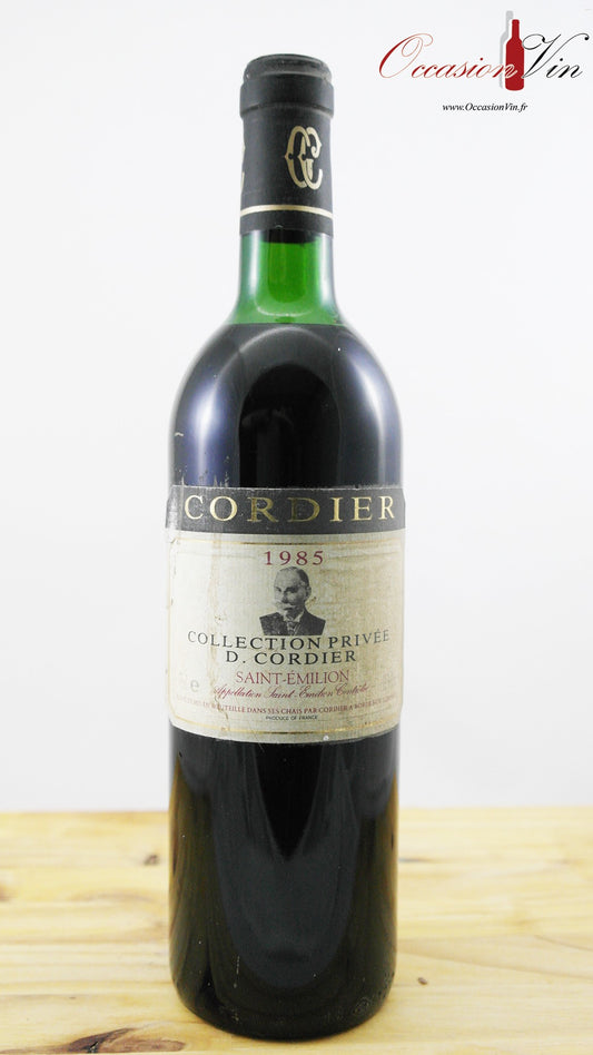 Cordier Collection Privée ELA Vin 1985
