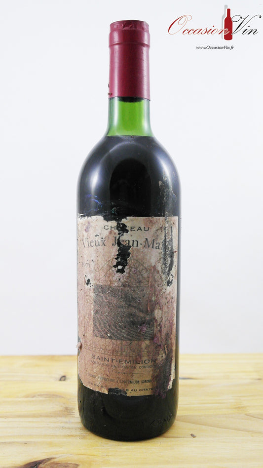 Château Vieux Jean-Marie ET Vin 1977