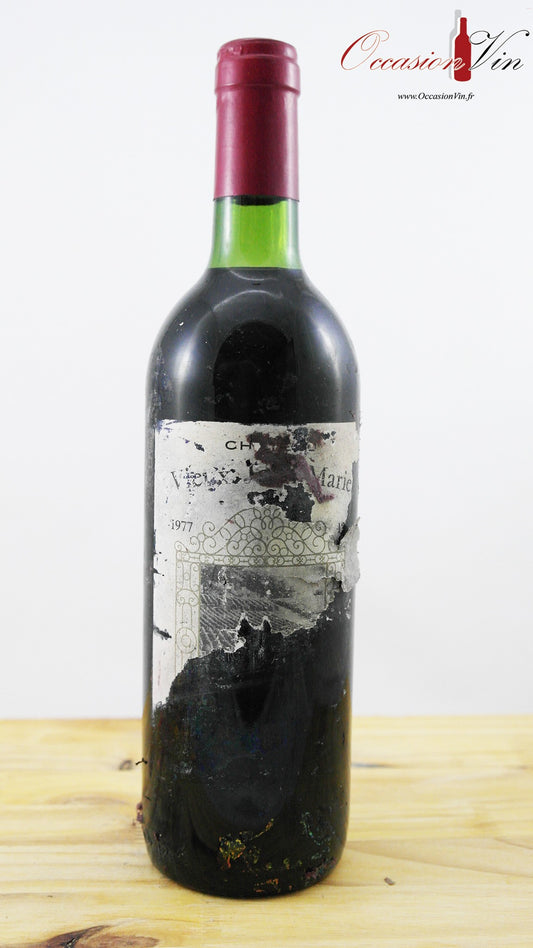 Château Vieux Jean-Marie ETA Vin 1977
