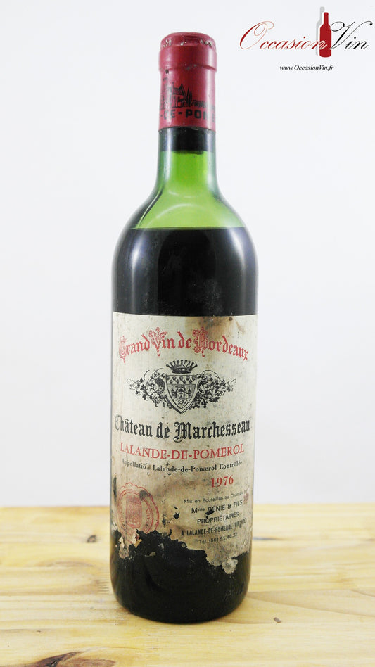 Château de Marchesseau BG Vin 1976