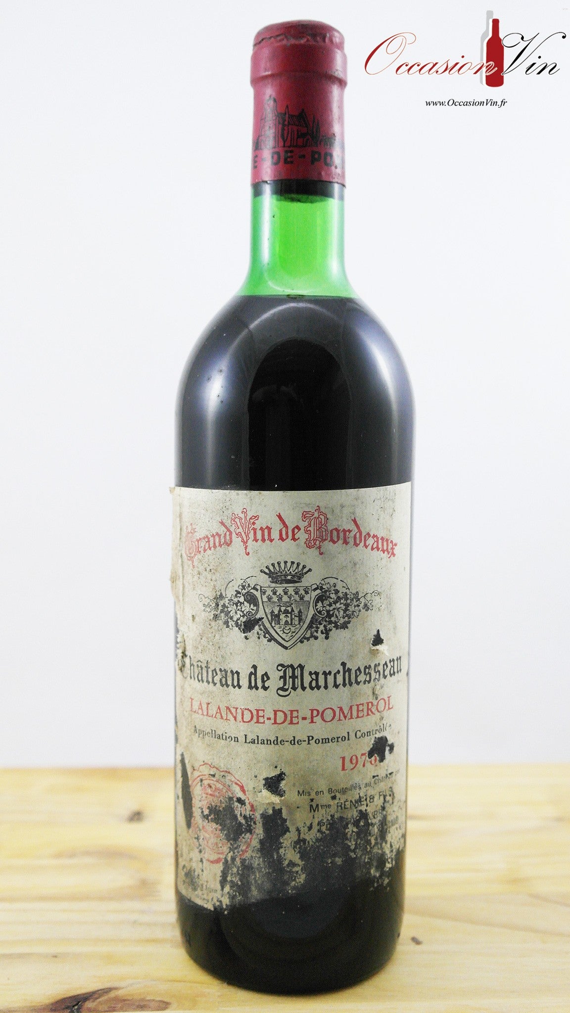 Château de Marchesseau HE Vin 1976