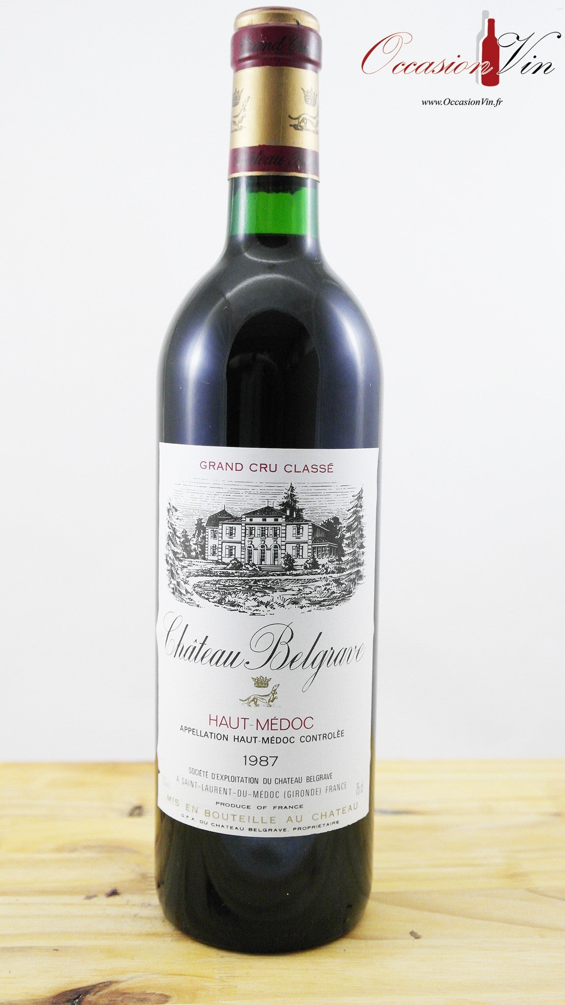 Château Belgrave Vin 1987