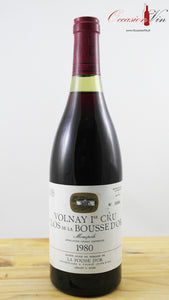 Volnay 1er Cru Clos de la Bousse d’or LB Vin 1980
