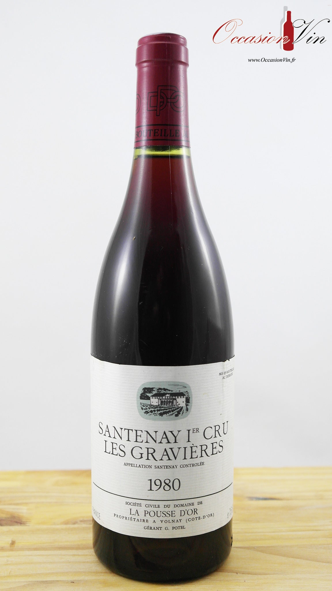 Santenay 1er Cru Les Gravières Vin 1980