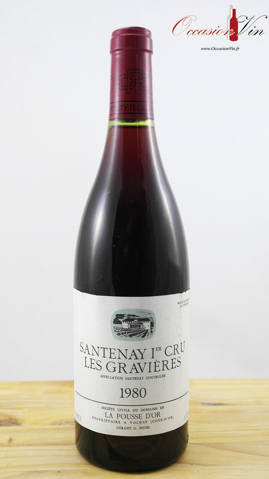 Santenay 1er Cru Les Gravières Vin 1980
