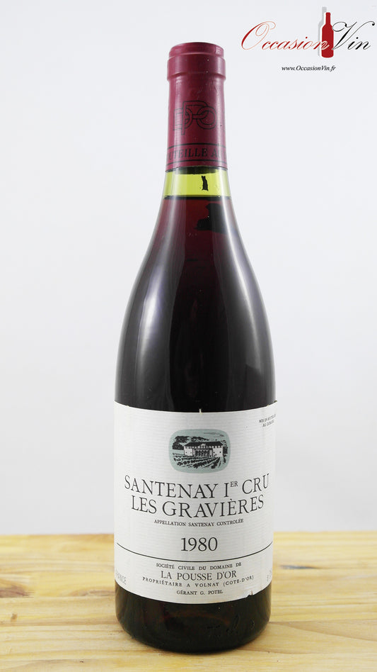 Santenay 1er Cru Les Gravières LB Vin 1980