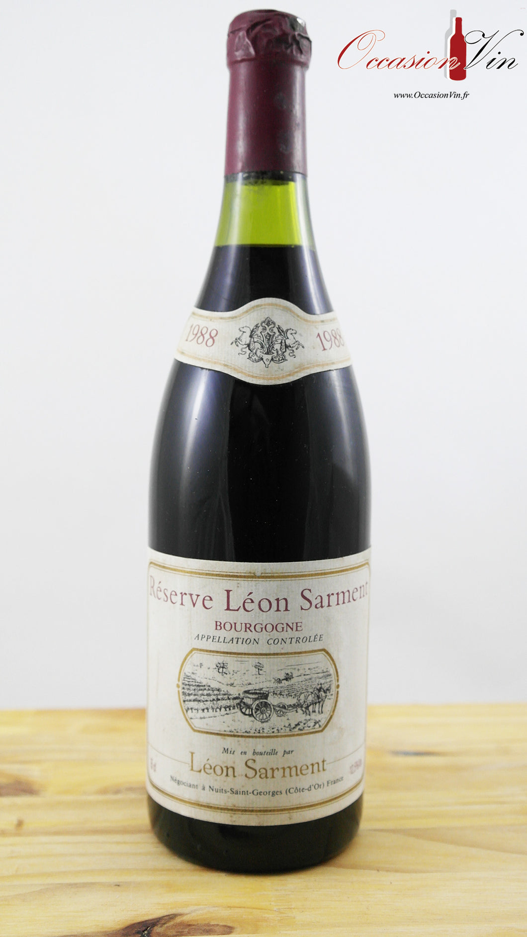 Réserve Léon Sarment Vin 1988