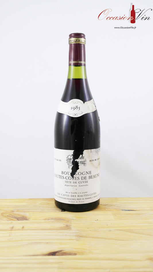 Bourgogne Hautes-Côtes de Beaune Les Caves des Hautes-Cotes EA Vin 1985