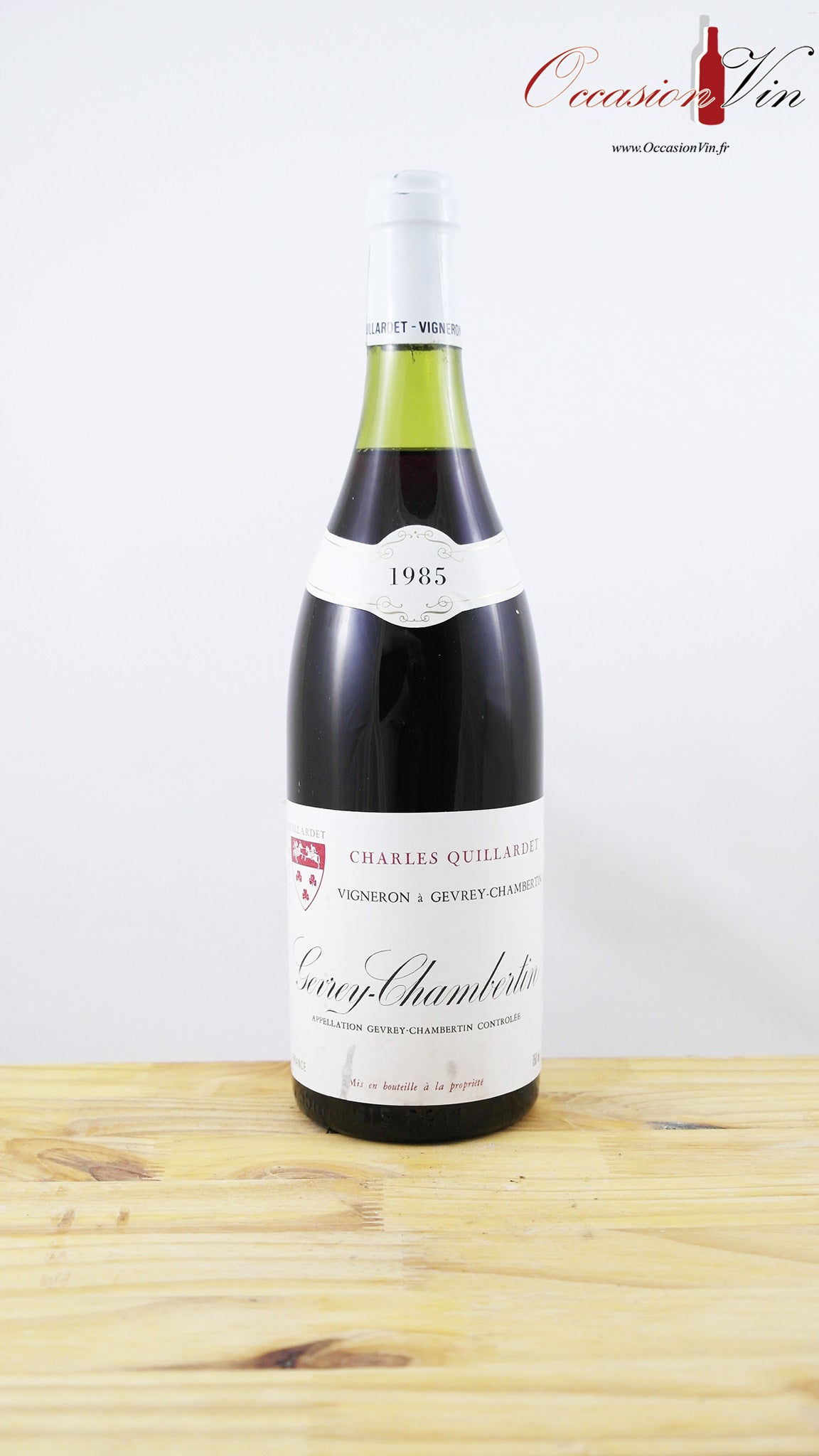 Gevrey-Chambertin Charles Quillardet Vin 1985