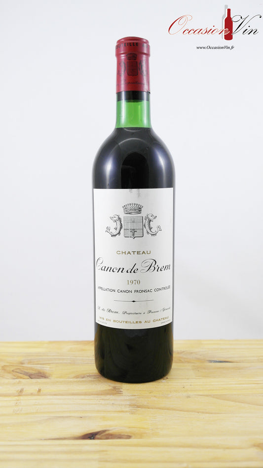 Château Canon de Brem Vin 1970