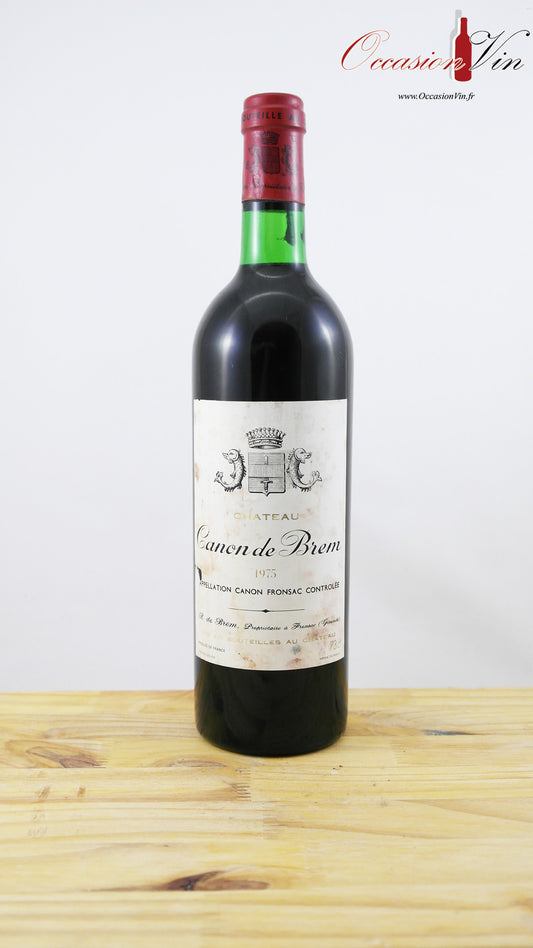 Château Canon de Brem ETA Vin 1975