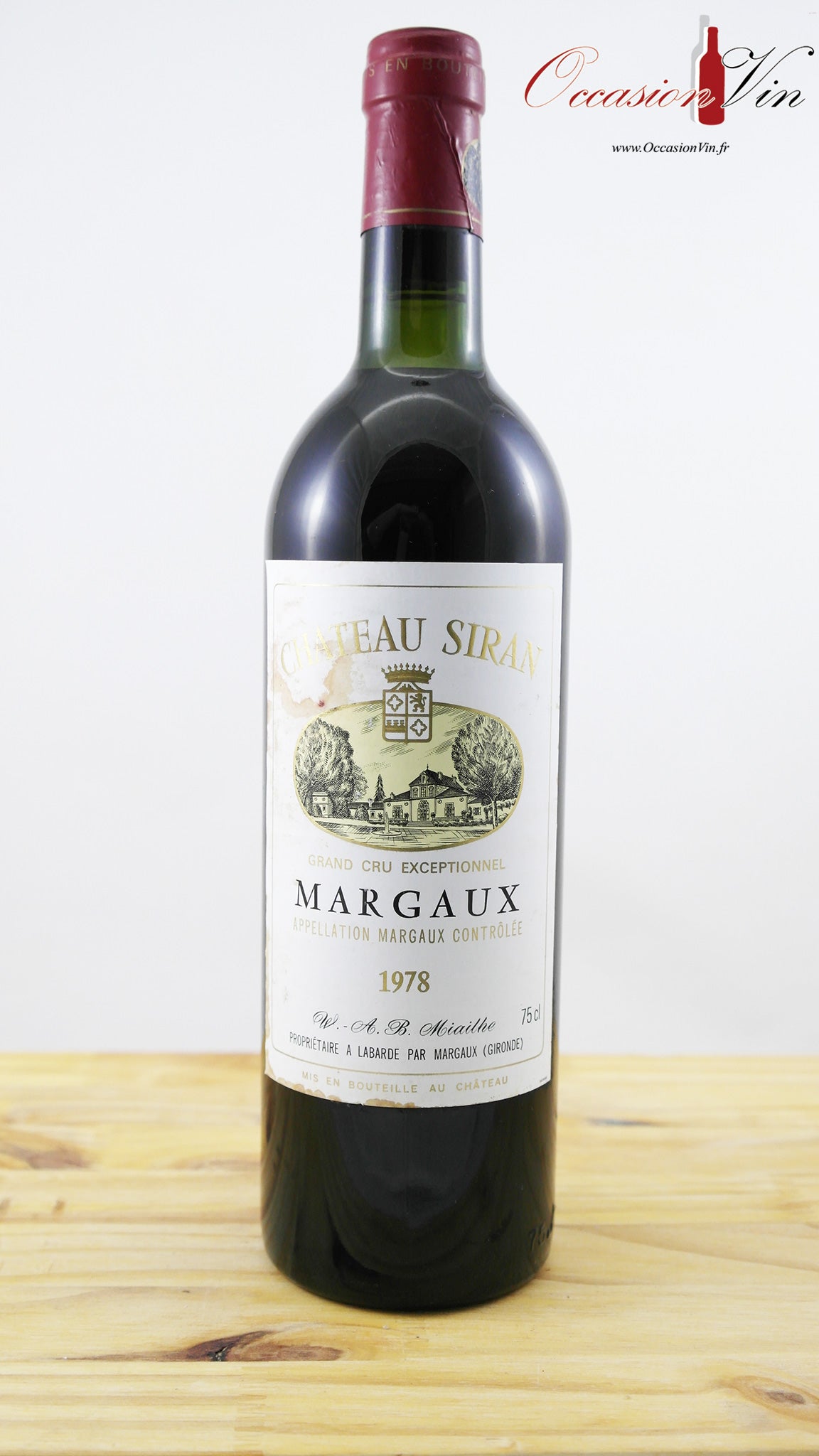 Château Siran EA Vin 1978