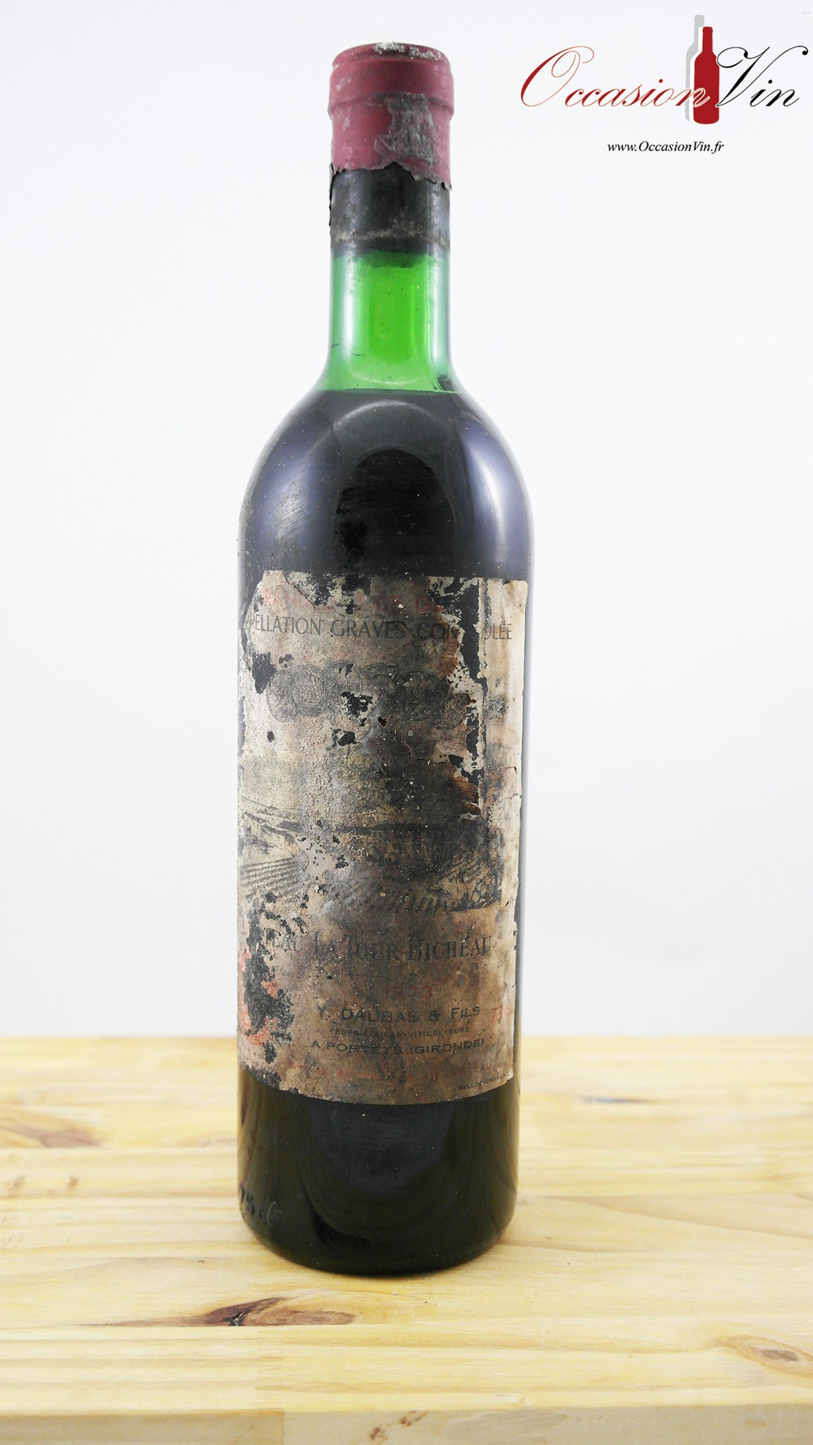 Château La tour de Bicheau EA Vin 1973