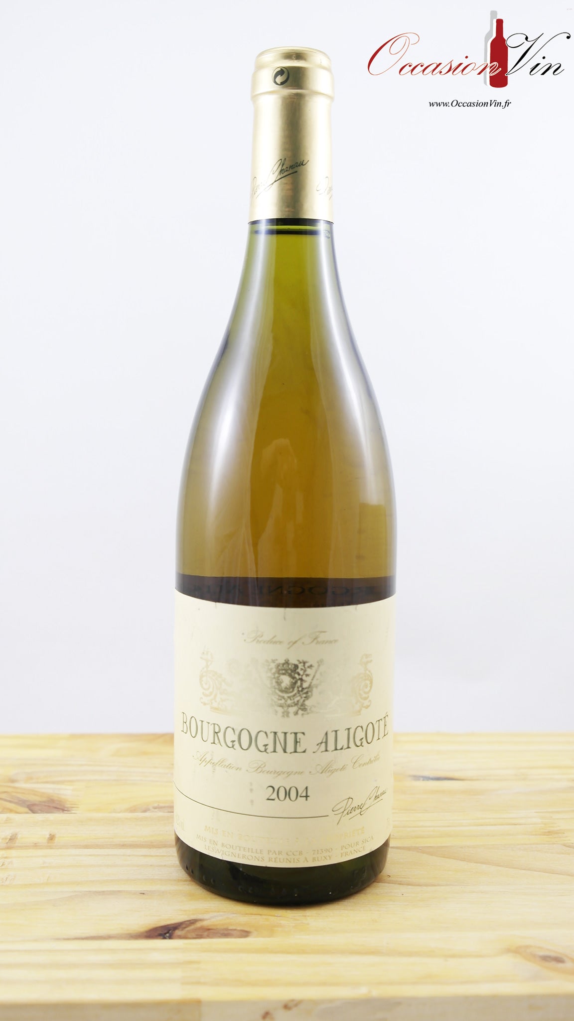 Bourgogne Aligoté Les Vignerons réunis Vin 2004