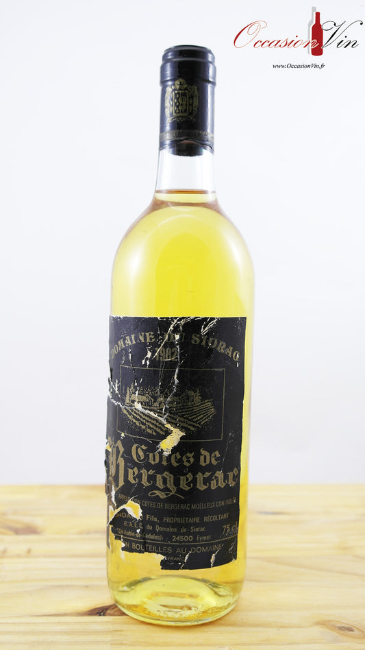 Domaine du Siorac Vin 1982