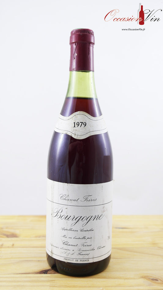 Bourgogne Chanut Frères Vin 1979