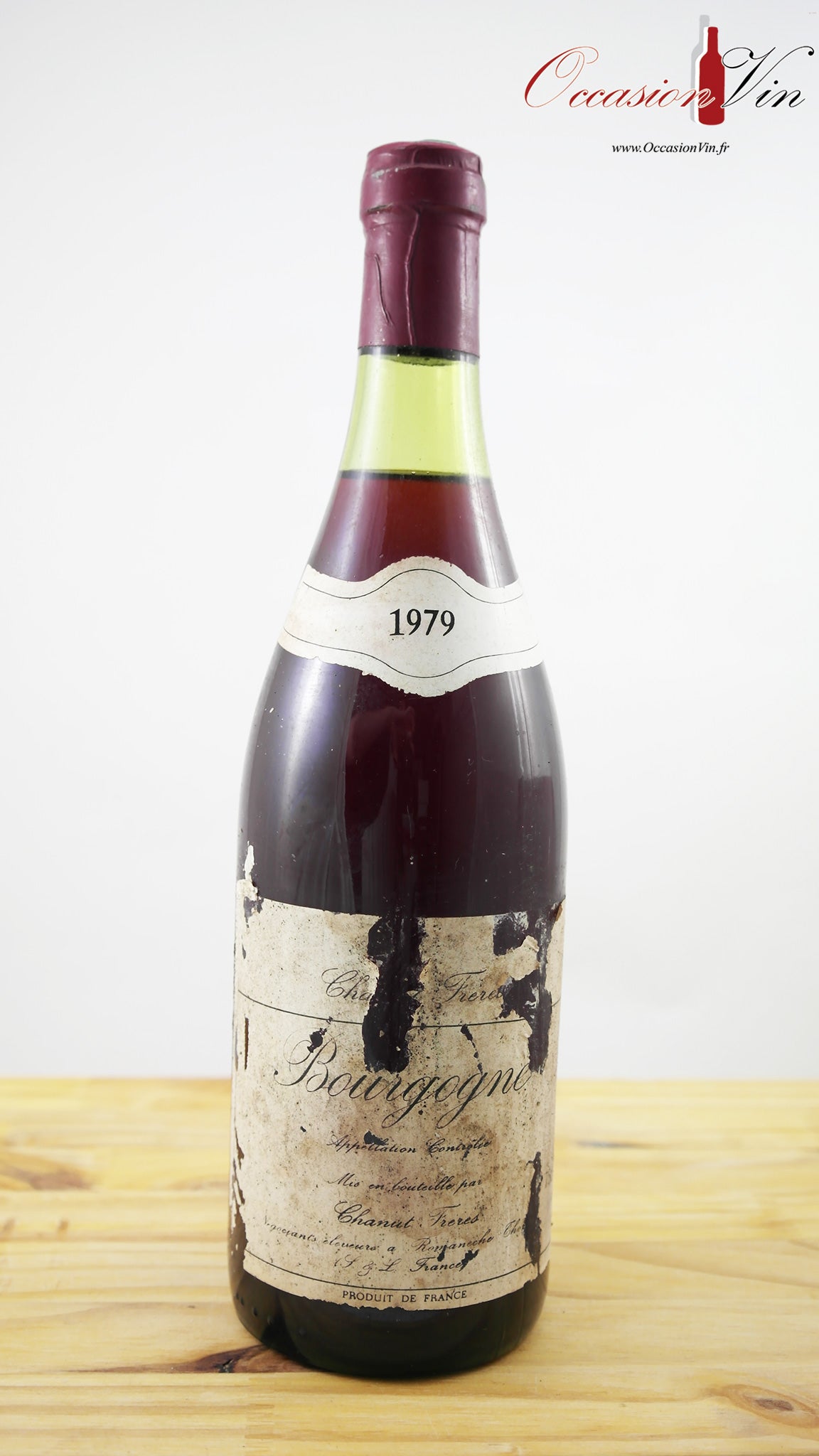 Bourgogne Chanut Frères EA Vin 1979