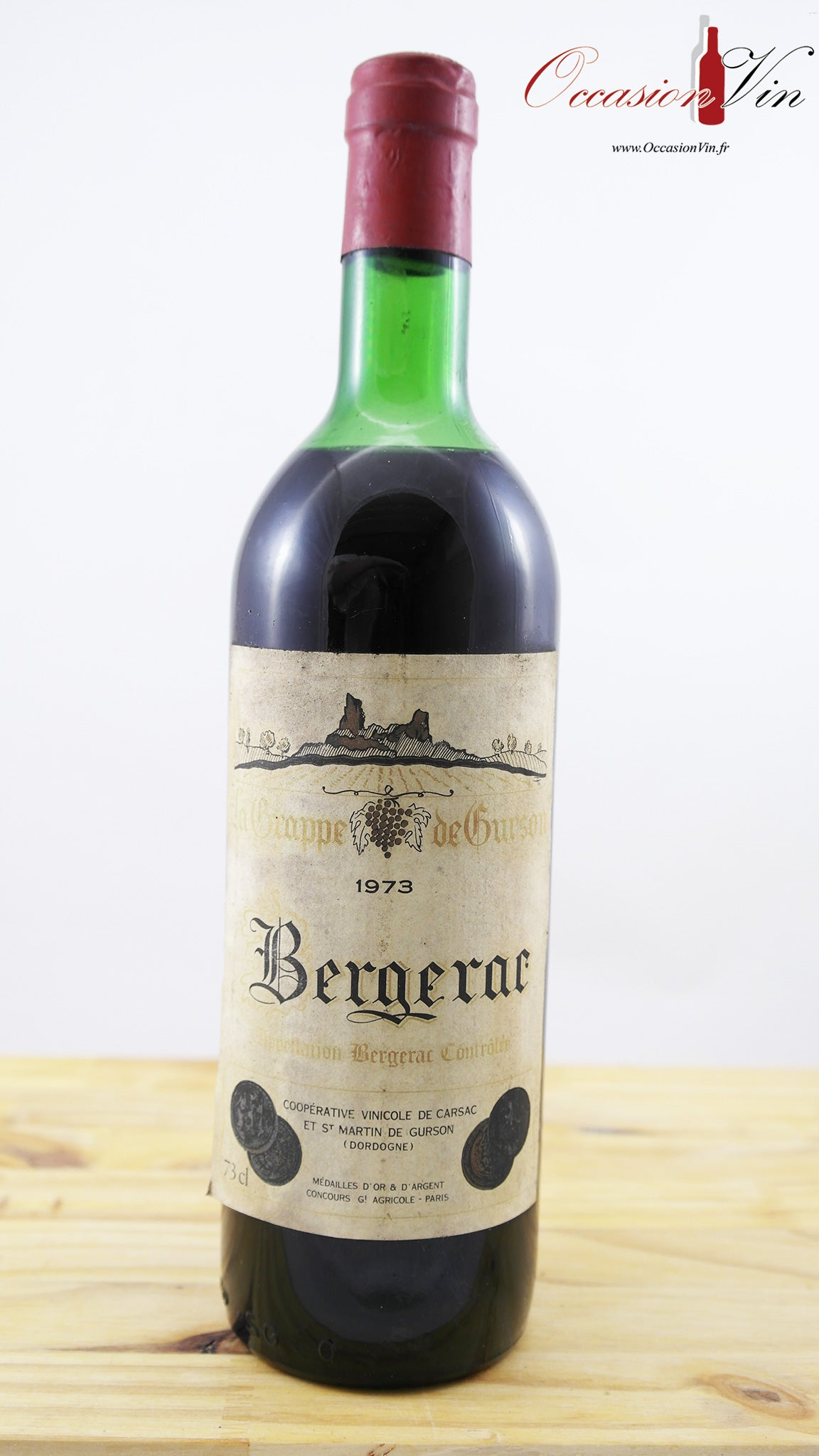 La Grappe de Gurson Bergerac HE Vin 1973