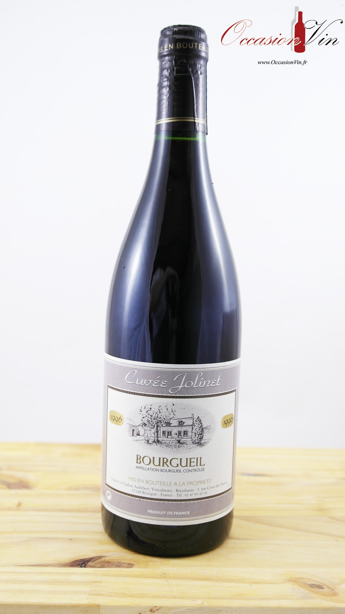 Bourgueil Cuvée Jolinet Vin 1996