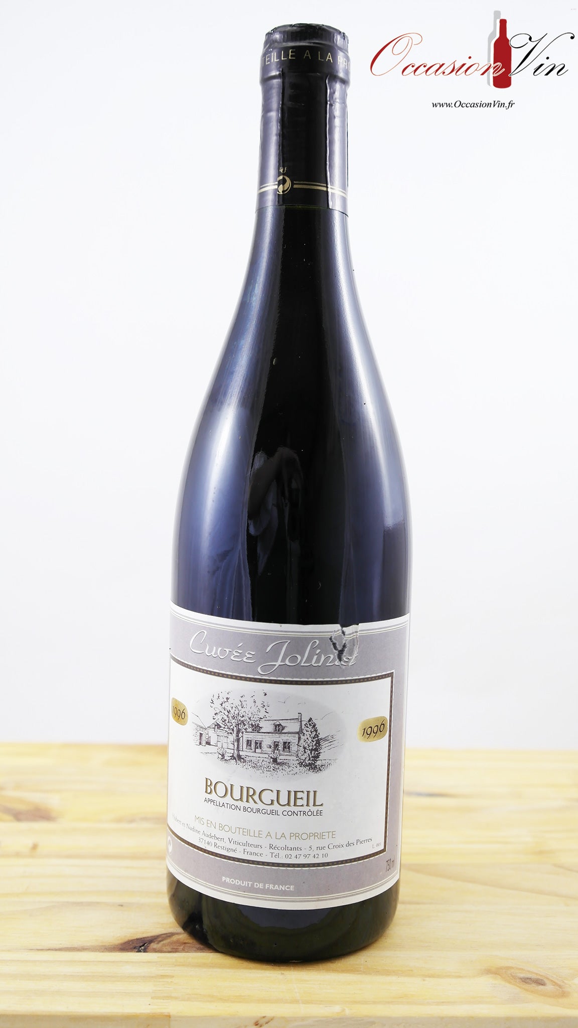 Bourgueil Cuvée Jolinet ELA Vin 1996