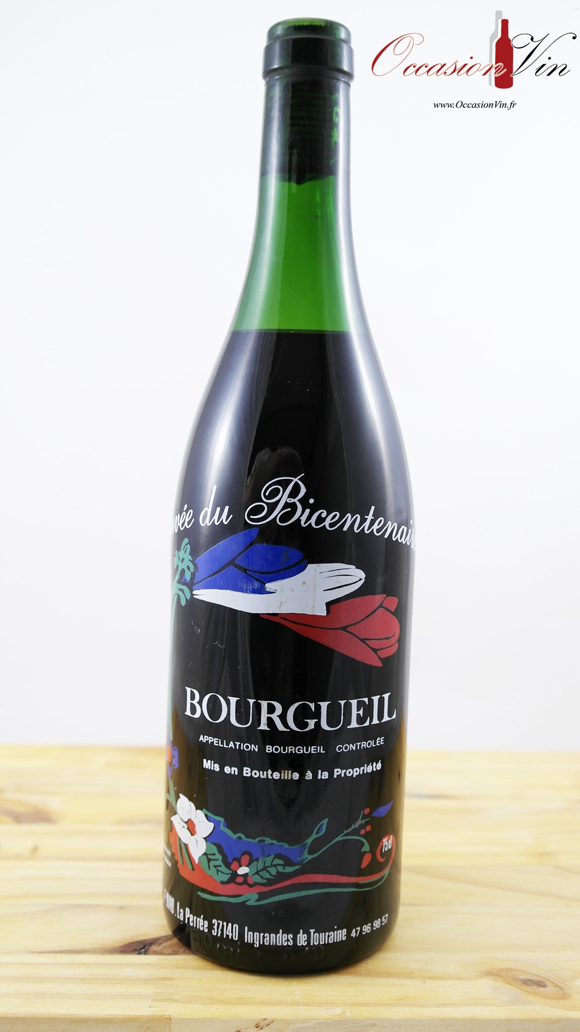 Bourgueil Cuvée du Bicentenaire CM Vin 1989