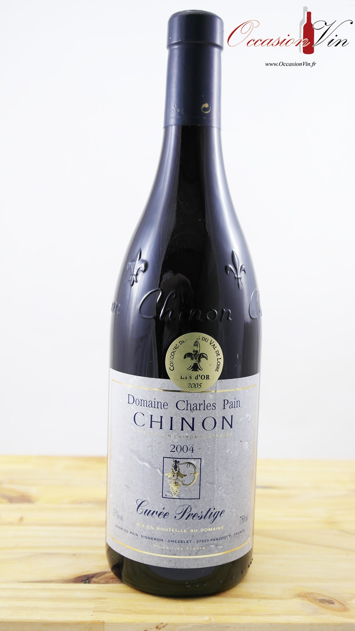 Chinon Domaine Charles Pain Vin 2004