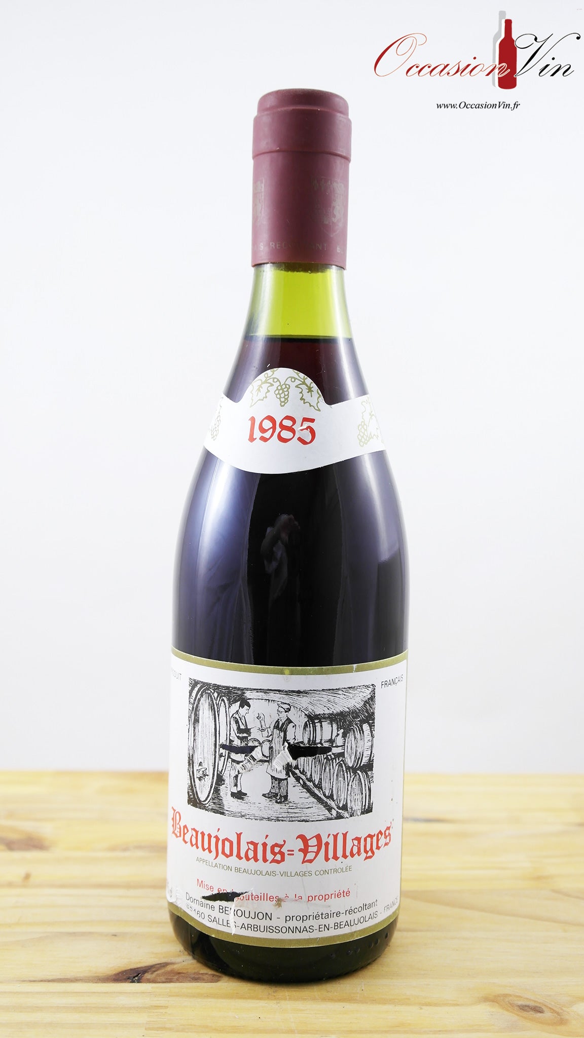 Beaujolais-Village Domaine Beroujon Vin 1985