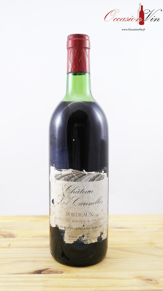 Château Les Cannelles MI Vin 1979