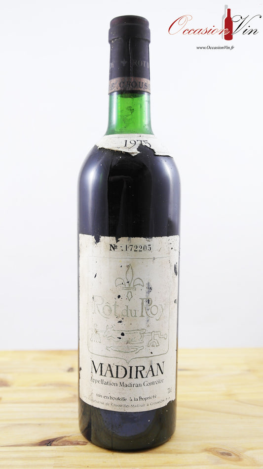 Madiran Rôt du Roy Vin 1975