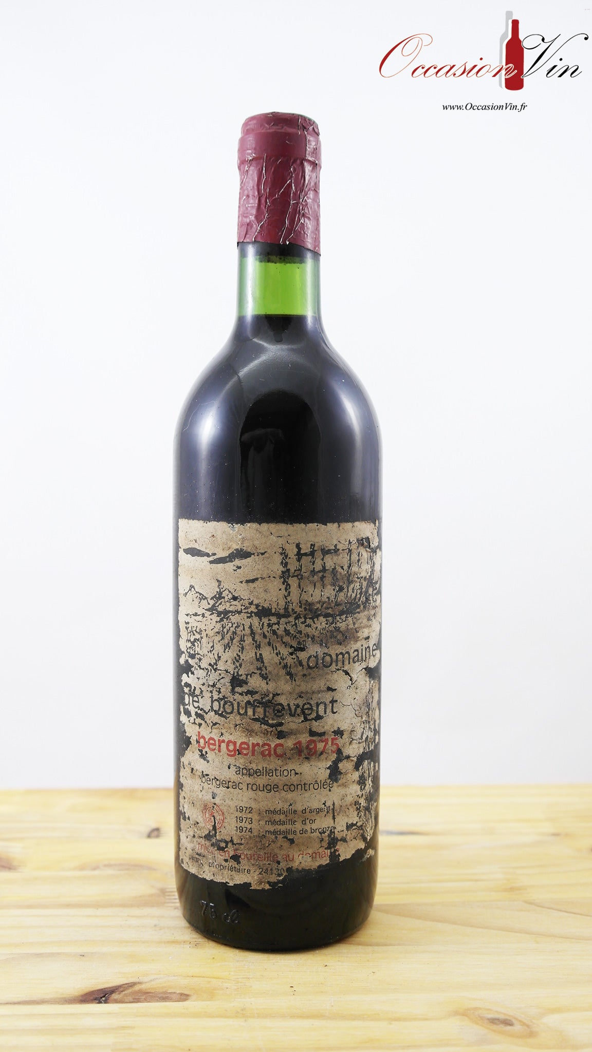 Bergerac Domaine de bouffevent Vin 1975