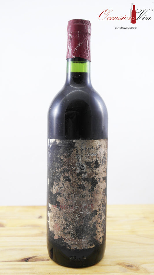 Bergerac Domaine de bouffevent EI Vin 1975