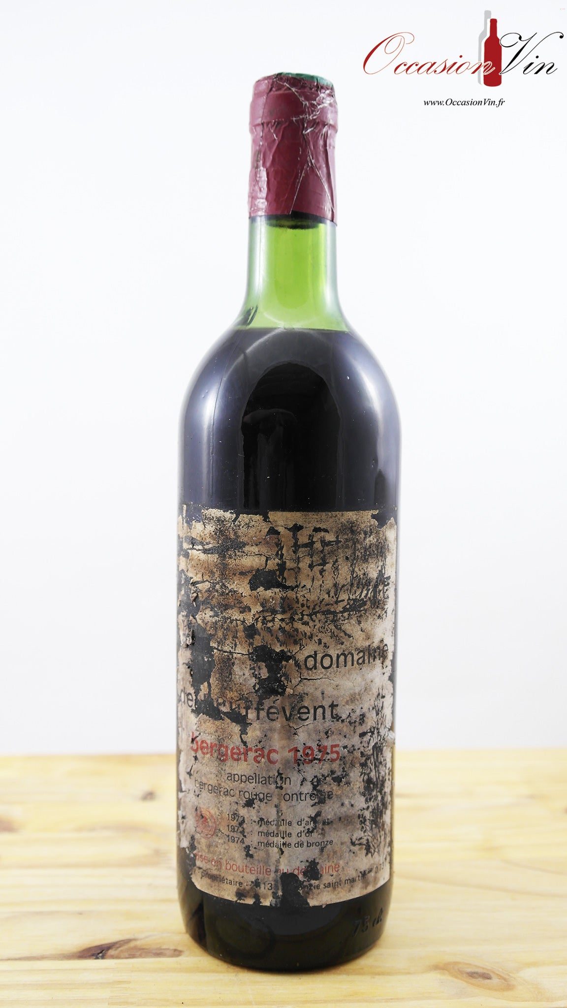 Bergerac Domaine de bouffevent NB Vin 1975