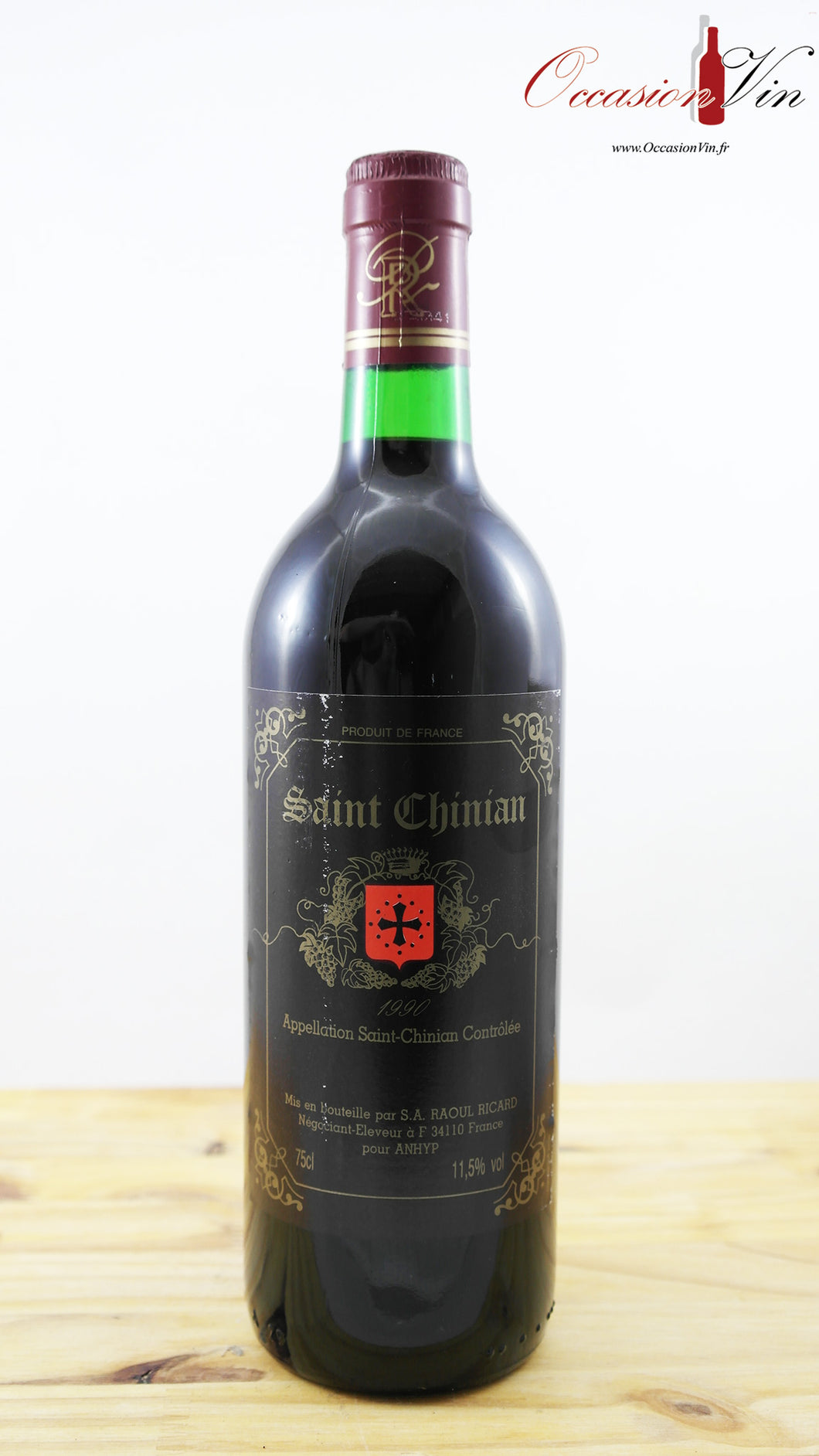 Saint Chinian Raoul Ricard Vin 1990