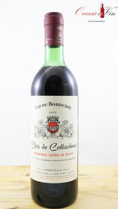 Clos de Collardeau Vin 1973