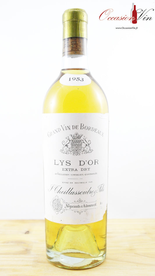 Lys D’Or Vin 1953