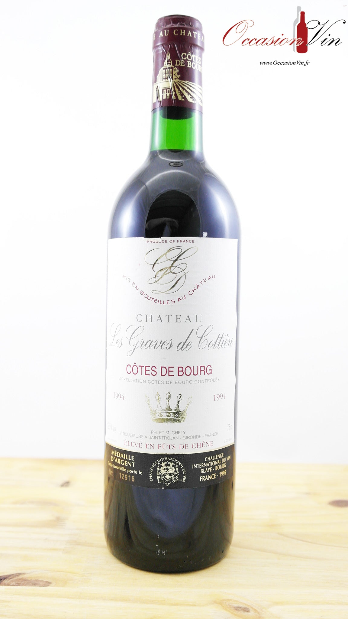 Château Les Graves de Cottière Vin 1994