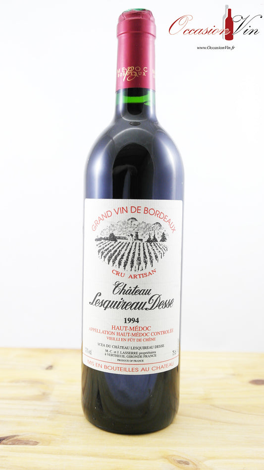 Château Lesquireau Desse Vin 1994