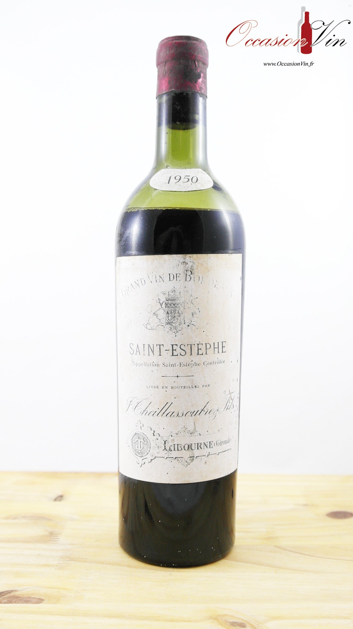 Theillassoulrey Saint-Estèphe Vin 1950