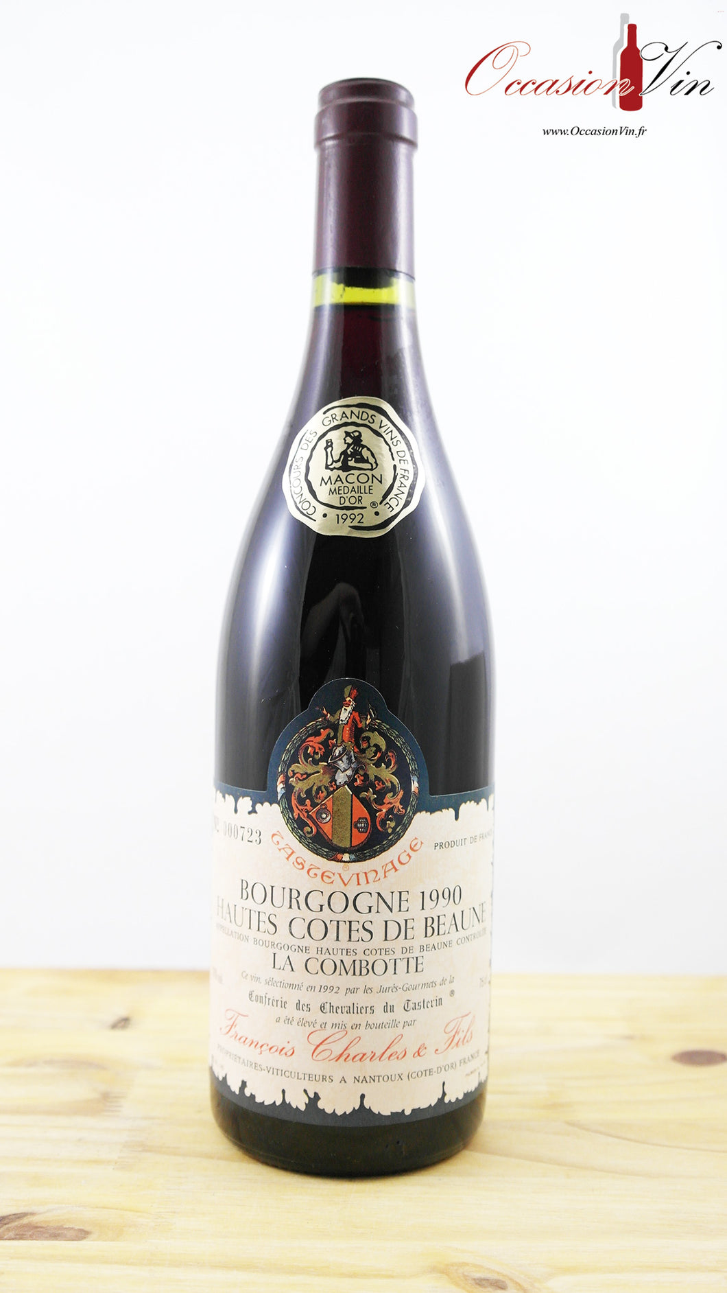 Hautes-Côtes de Beaune La Combotte Vin 1990