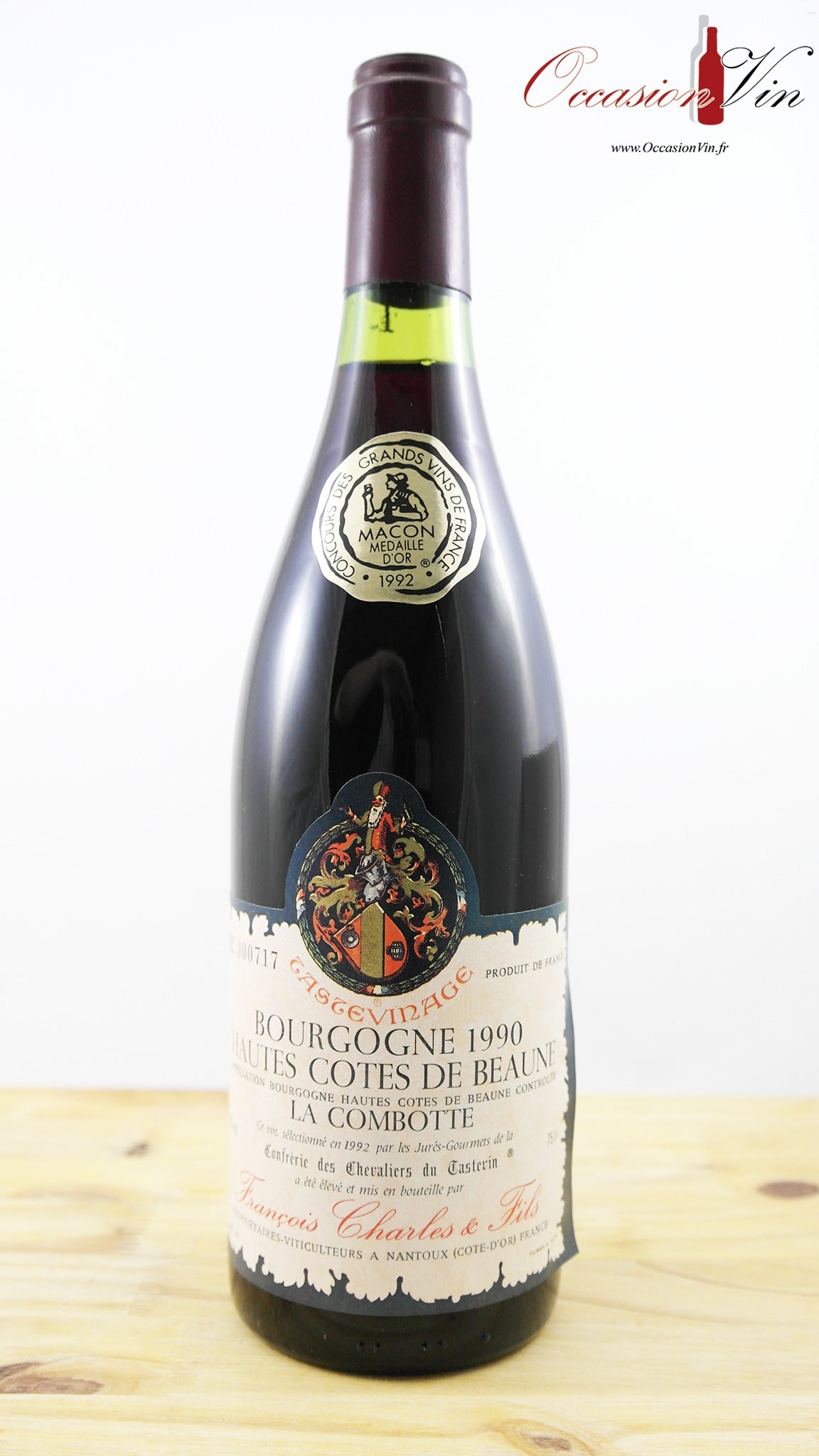 Hautes-Côtes de Beaune La Combotte NB Vin 1990