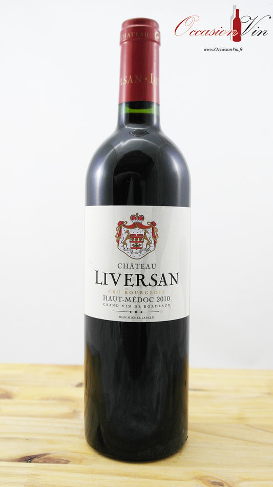 Château Liversan EA Vin 2010