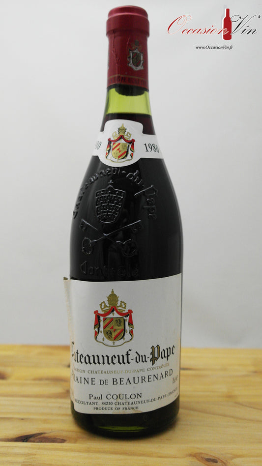 Domaine de Beaurenard EF Vin 1980