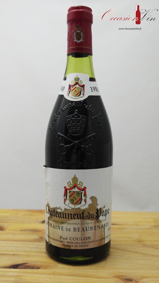 Domaine de Beaurenard ETA Vin 1980
