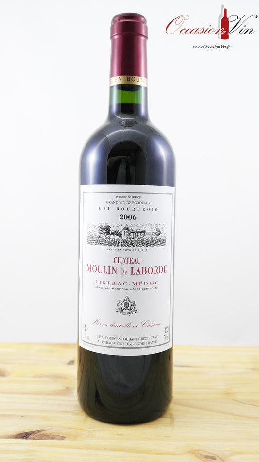 Château Moulin de Laborde Vin 2006