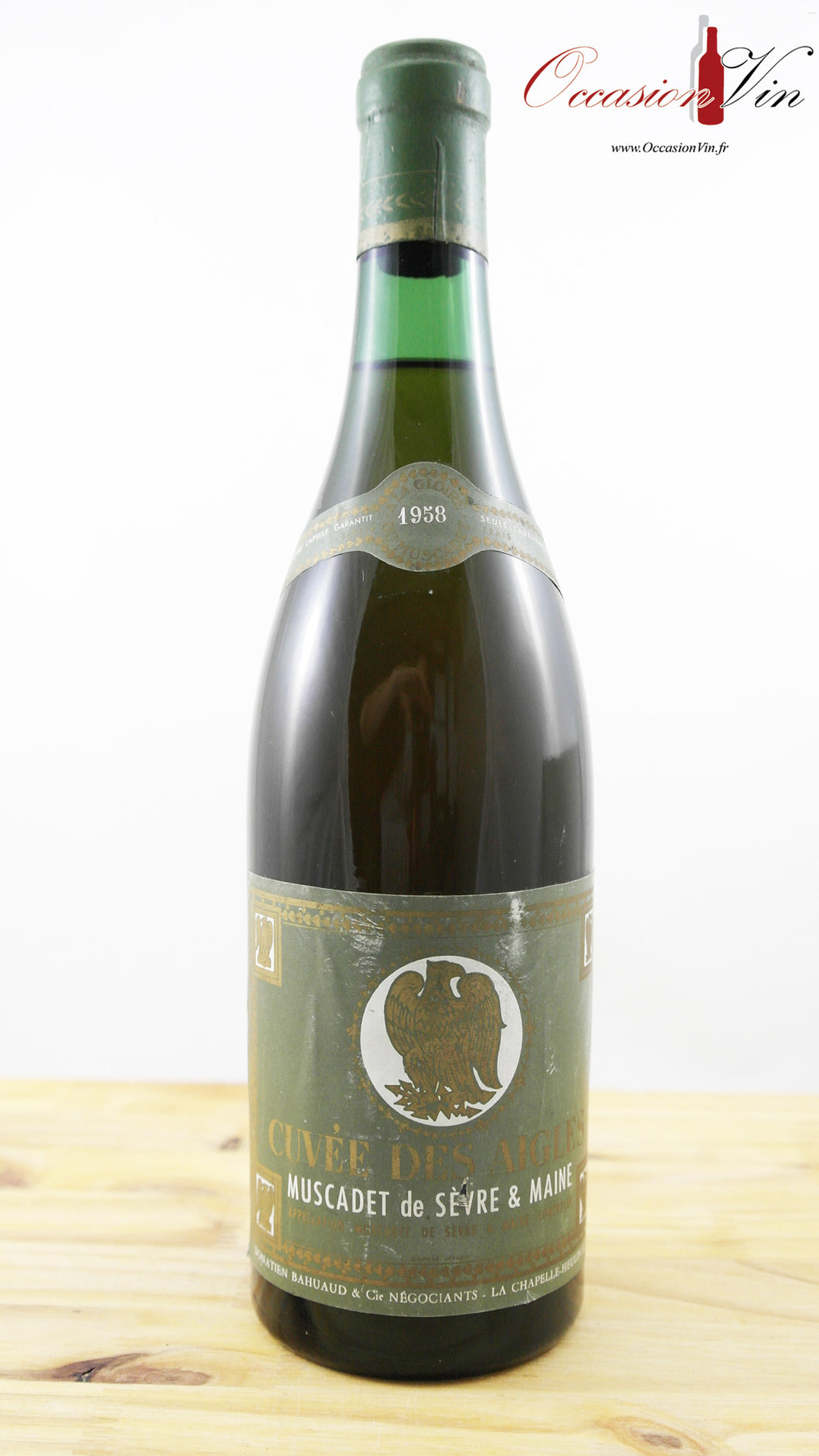 Cuvée des Aigles Donatien Bahuaud & Cie Vin 1958