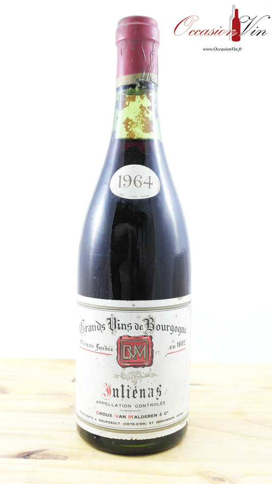 Juliénas Droux-Van Malderen & Co Vin 1964