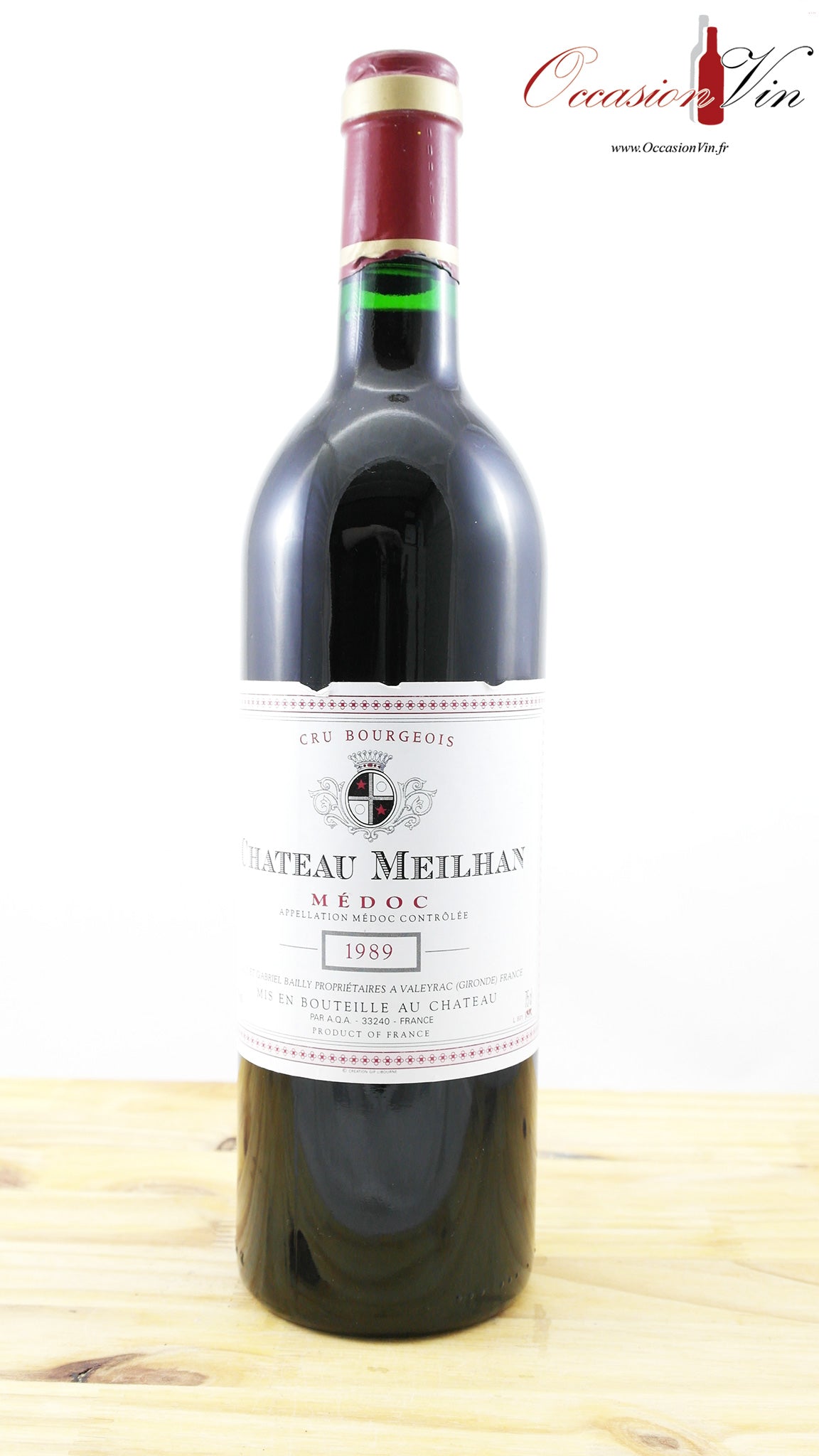 Château Meilhan Vin 1989